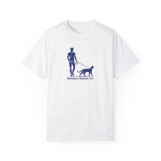 Elegant Walk: Unisex Garment-Dyed T-Shirt