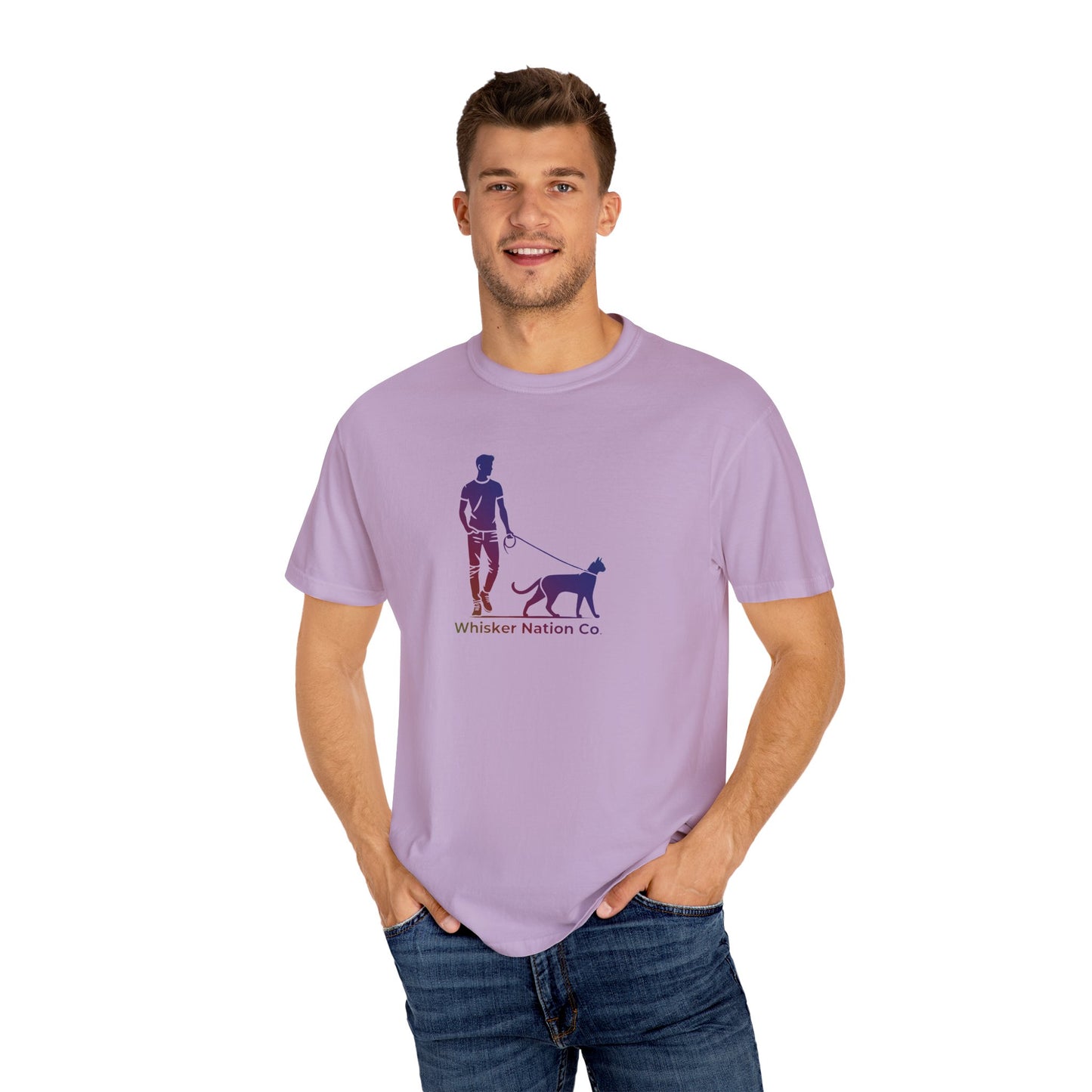 Vibrant Stroll: Unisex Garment-Dyed T-Shirt Unisex Garment-Dyed T-shirt