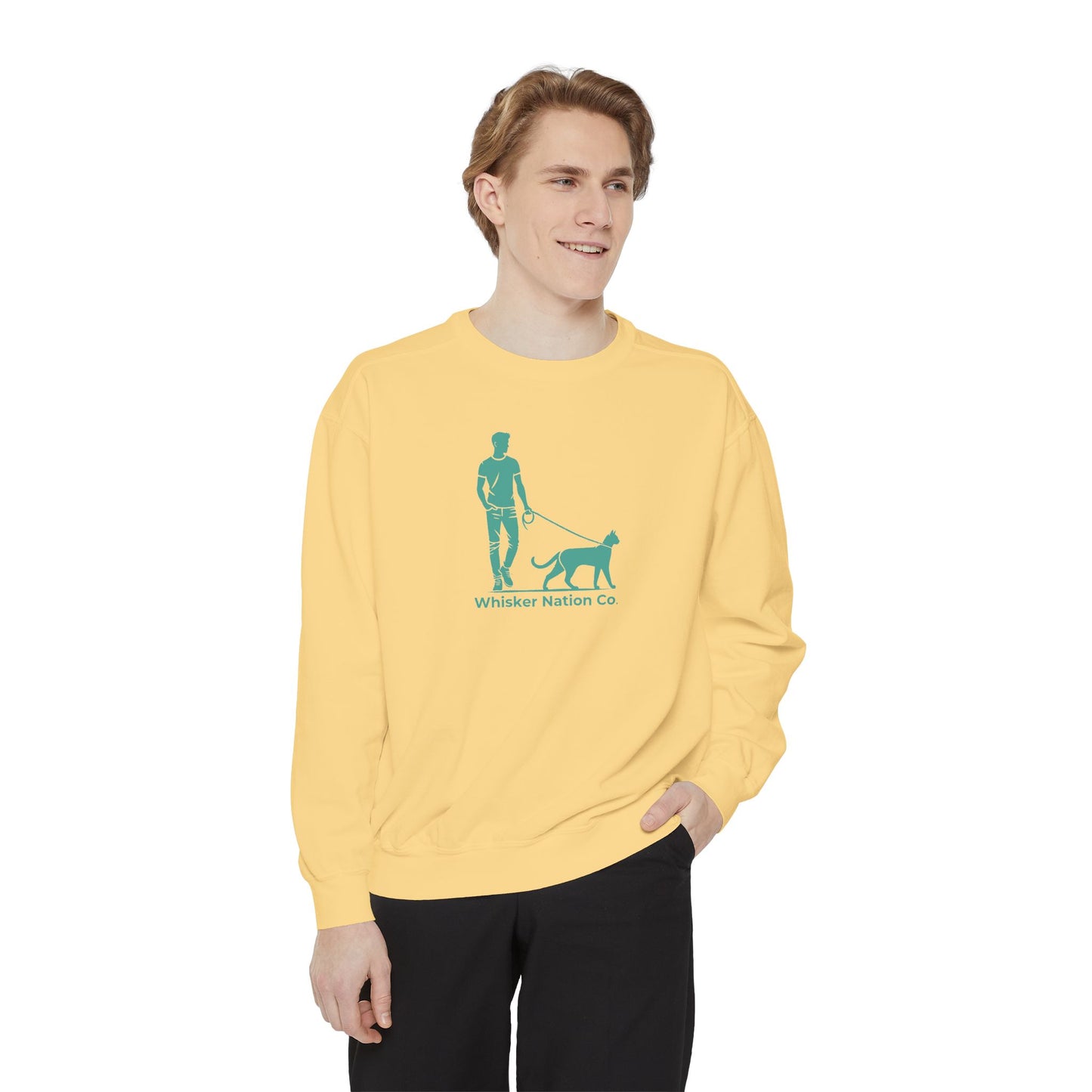 Garment-Dyed Sweatshirt