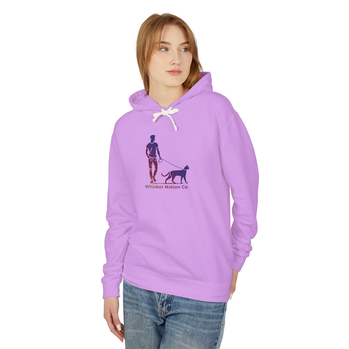 Unisex Lightweight Hooded Sweatshirt