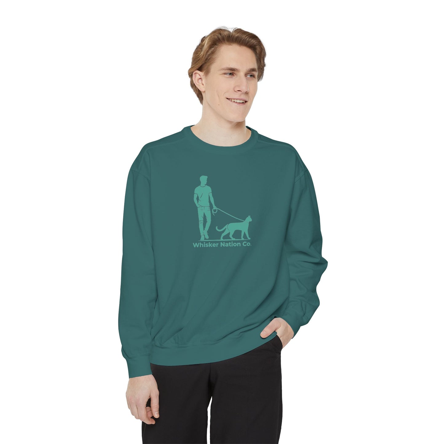 Garment-Dyed Sweatshirt