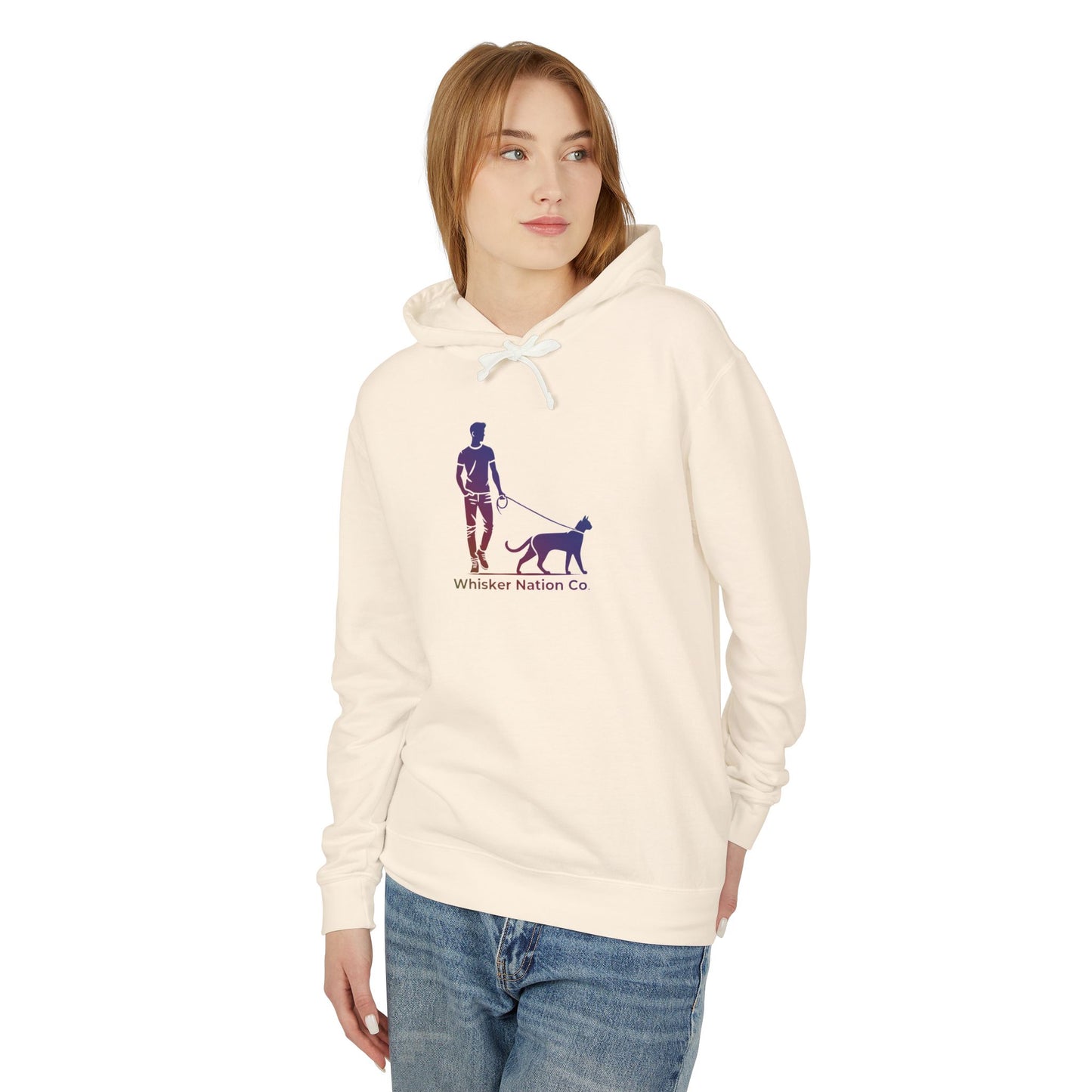 Unisex Lightweight Hooded Sweatshirt