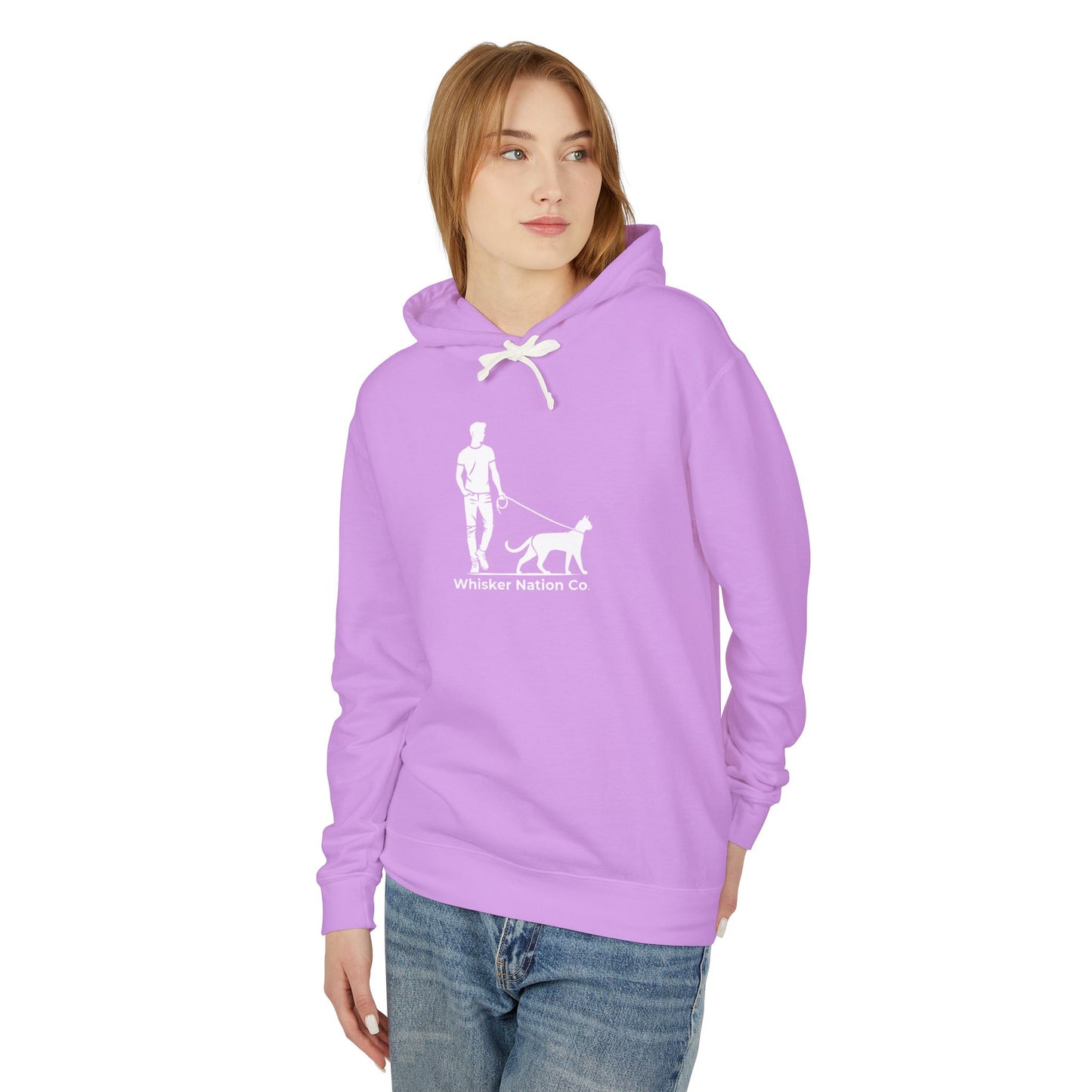 Unisex Lightweight Hooded Sweatshirt