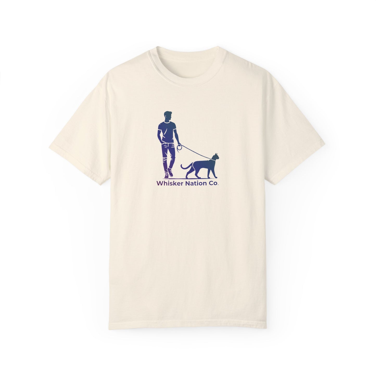 Elegant Walk: Unisex Garment-Dyed T-Shirt