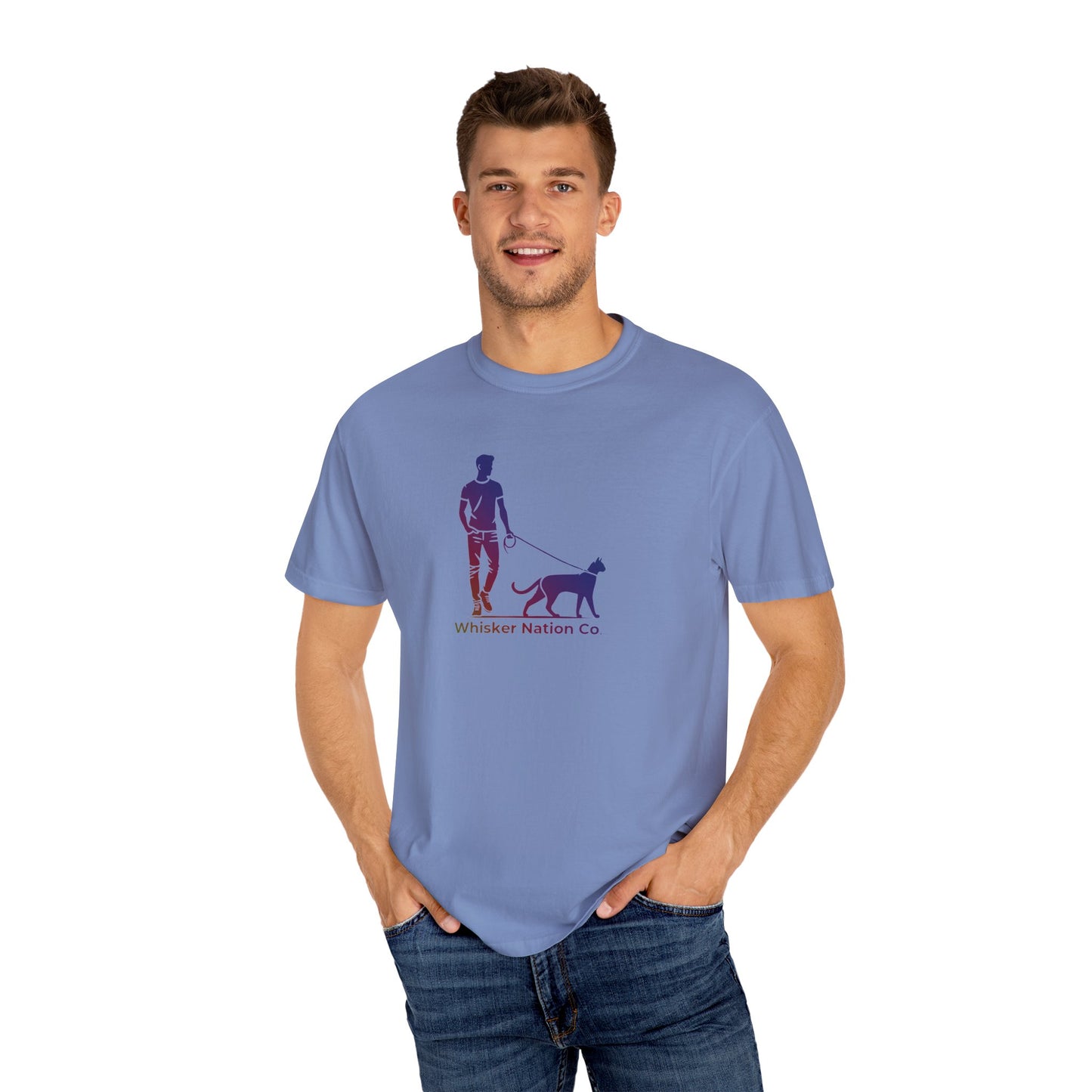 Vibrant Stroll: Unisex Garment-Dyed T-Shirt Unisex Garment-Dyed T-shirt