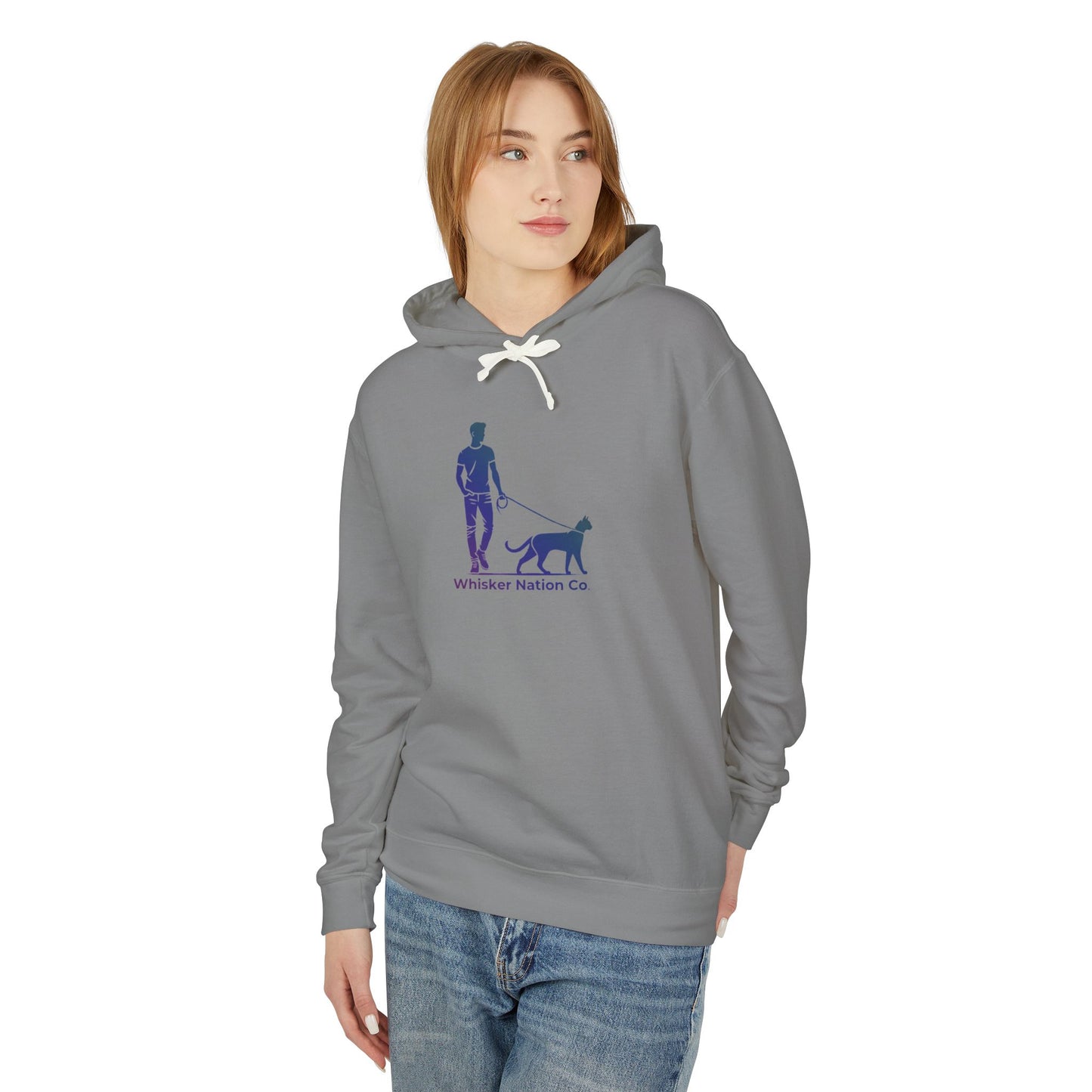 Unisex Lightweight Hooded Sweatshirt