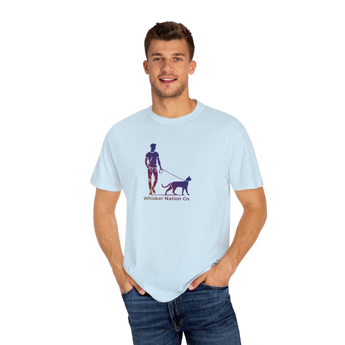 Vibrant Stroll: Unisex Garment-Dyed T-Shirt Unisex Garment-Dyed T-shirt