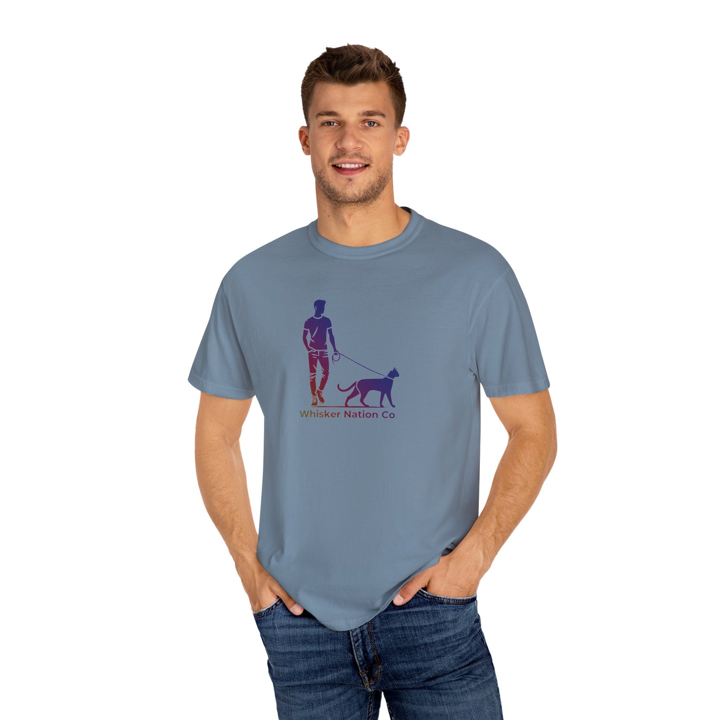 Vibrant Stroll: Unisex Garment-Dyed T-Shirt Unisex Garment-Dyed T-shirt