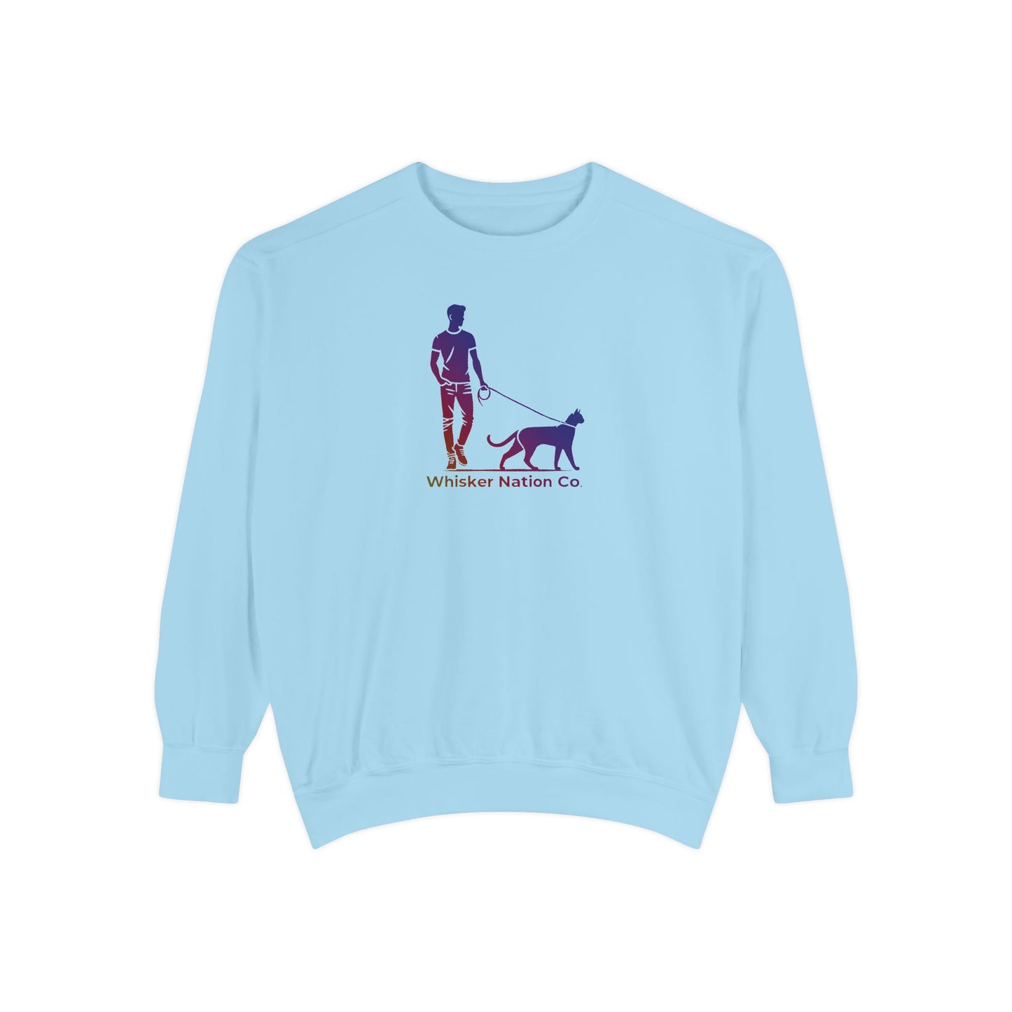 Unisex Garment-Dyed Whisker Nation Sweatshirt