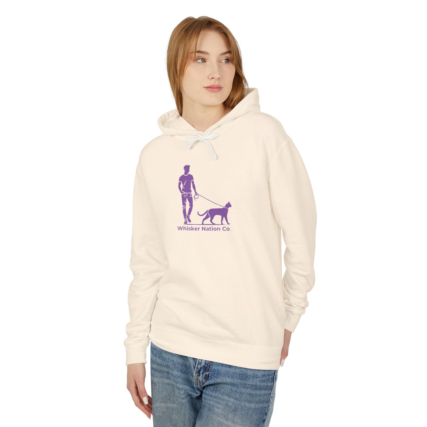 Unisex Lightweight Hooded Sweatshirt