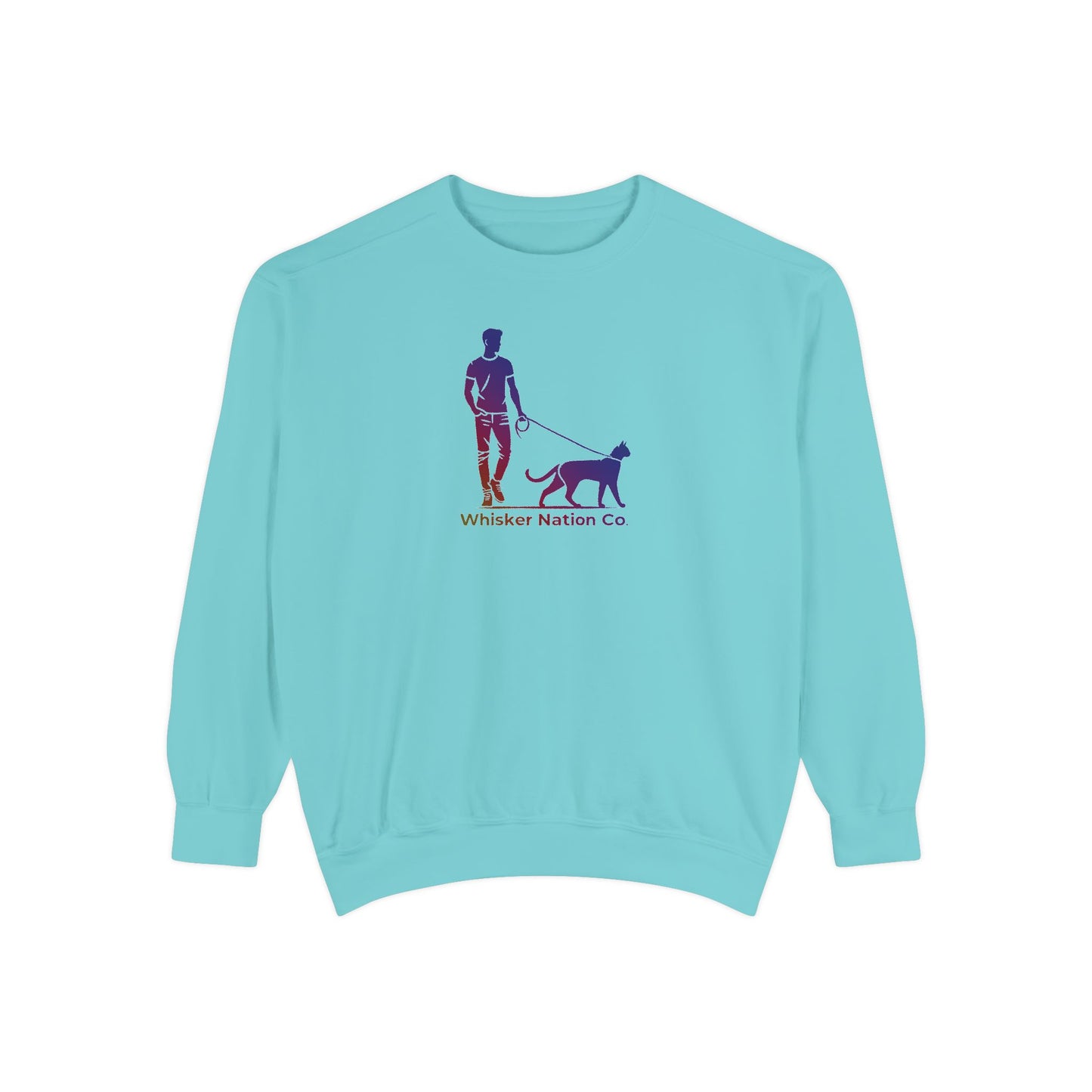 Unisex Garment-Dyed Whisker Nation Sweatshirt