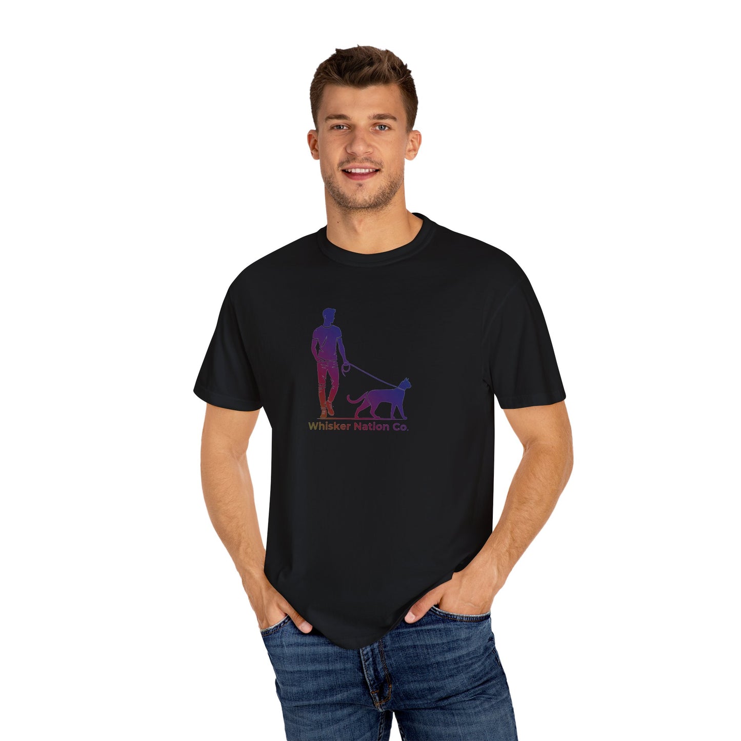 Vibrant Stroll: Unisex Garment-Dyed T-Shirt Unisex Garment-Dyed T-shirt